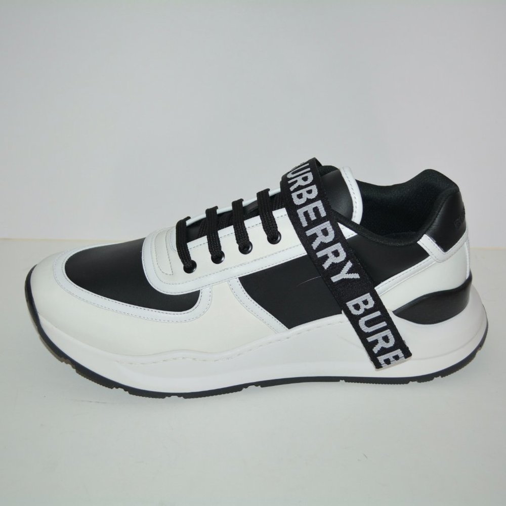 NWT BURBERRY RONNIE LOW TRAINER SNEAKERS - Picture 3 of 10